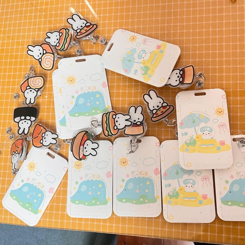 Kawaii Miffy Retractable ID Ba - огляд і ціна Kawaii Tech Accessories