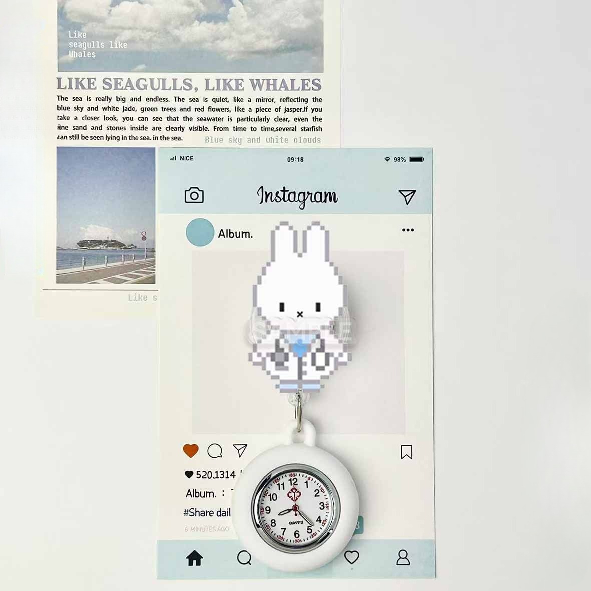 Miffy Bunny Retractable Nurse  - огляд і ціна Kawaii Tech Accessories