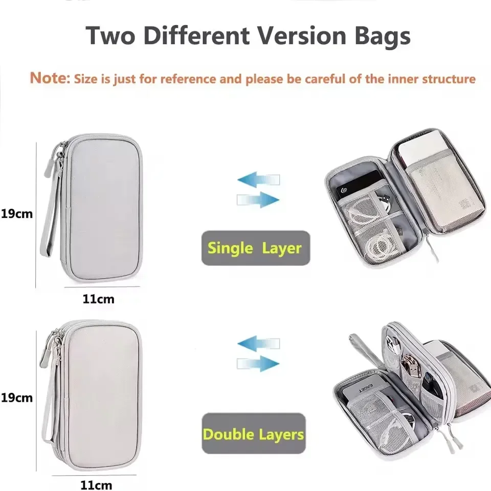 Travel Cable Bag Portable Digi - огляд і ціна Tech Accessories Case